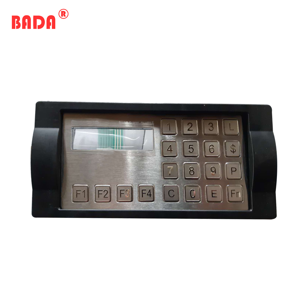 SS keyboard with plastic cover